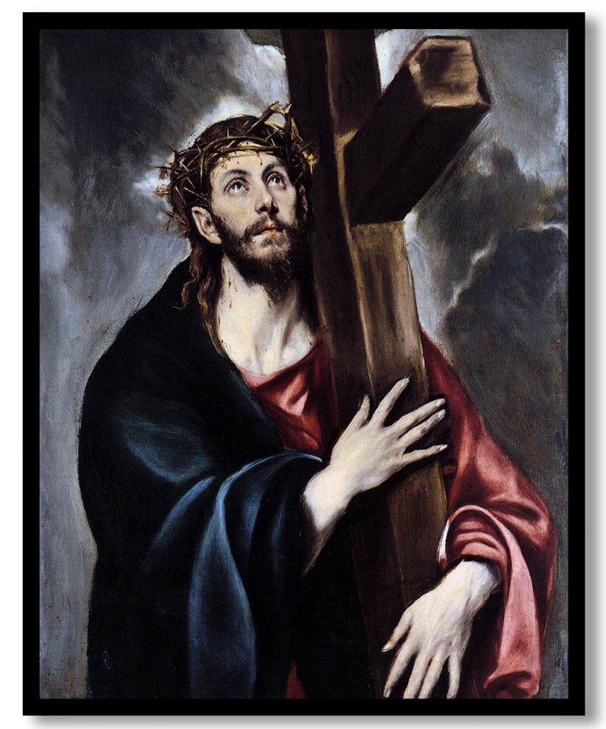 Christ carrying the cross by El Greco (1578)