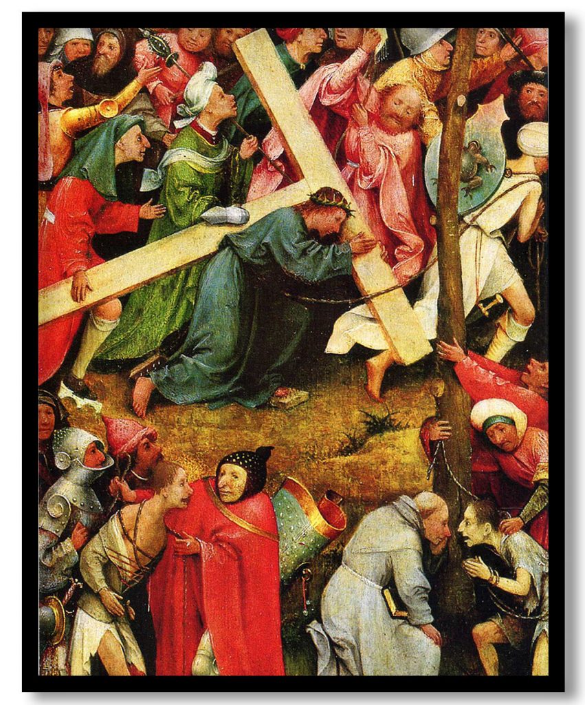 Christ Carrying the Cross by Hieronymus Bosch (1485 1490)