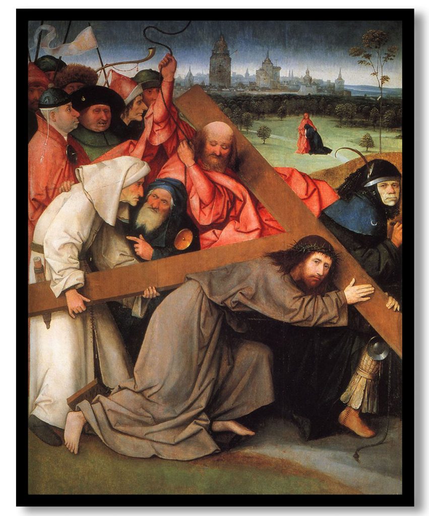 Christ Carrying the Cross by Hieronymus Bosch (1505)