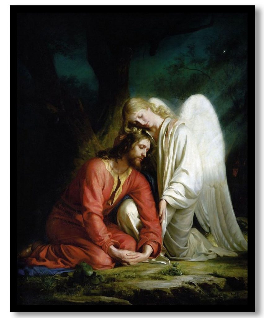 Christ in Gethsemane by Carl Bloch (1880)