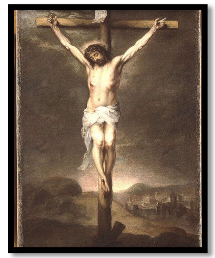 Christ on the Cross by Bartolome Esteban Murillo (1665)