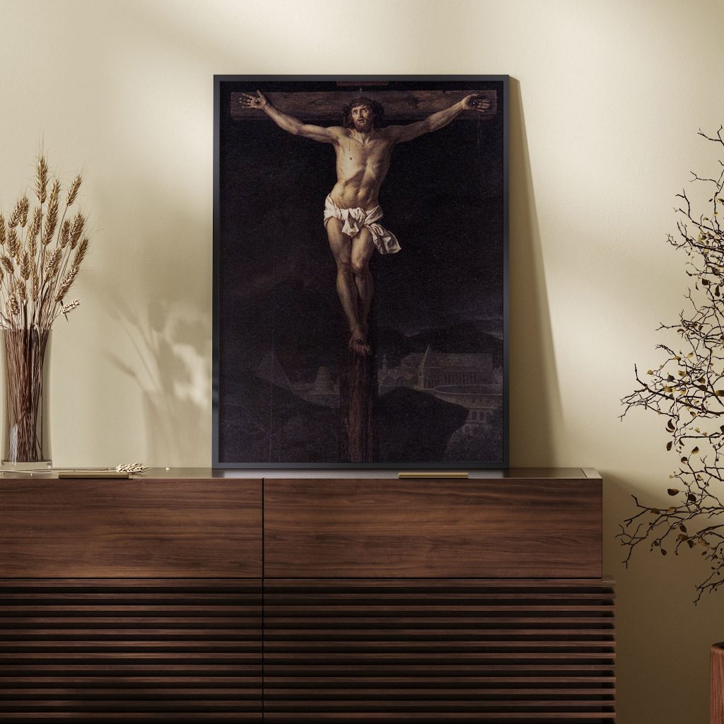 Christ on the Cross by Jacques Louis David (1782)