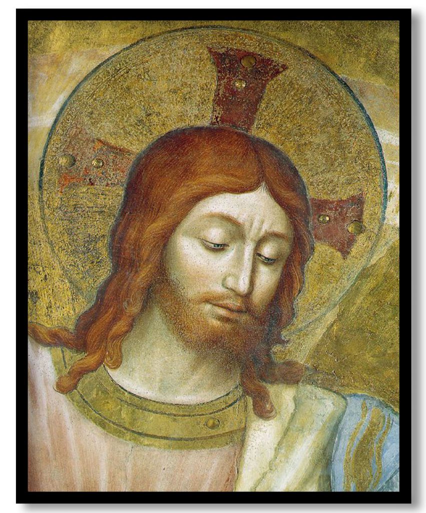 Christ the Judge (detali) by Fra Angelico (1447)
