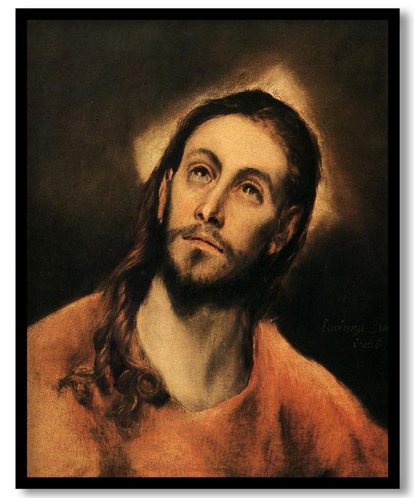 Christ by El Greco (1580-1585)