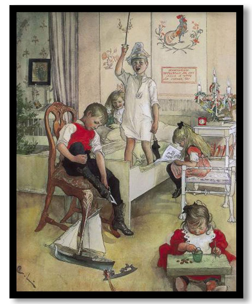 Christmas Morning by Carl Larsson (1894)