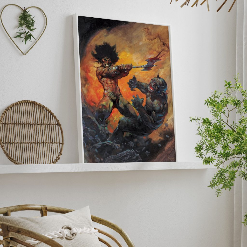 Barbarian by Frank Frazetta (Date Unknown)