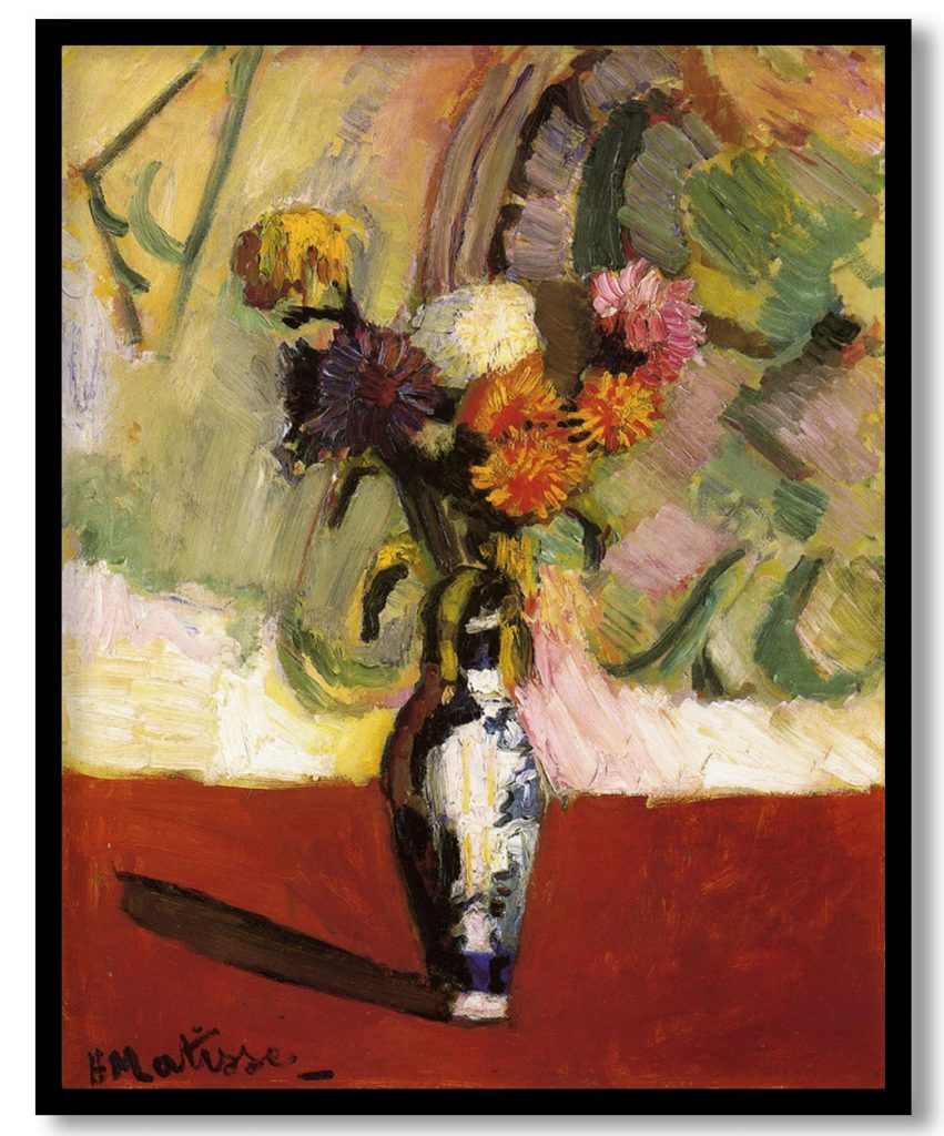 Chrysanthemums in a Chinese Vase by Henri Matisse (1902)