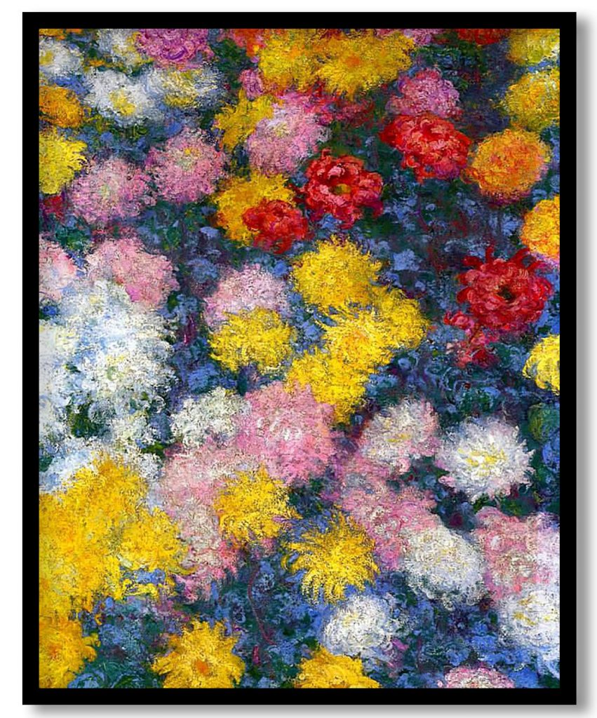 Chrysanthemums by Claude Monet (1897)