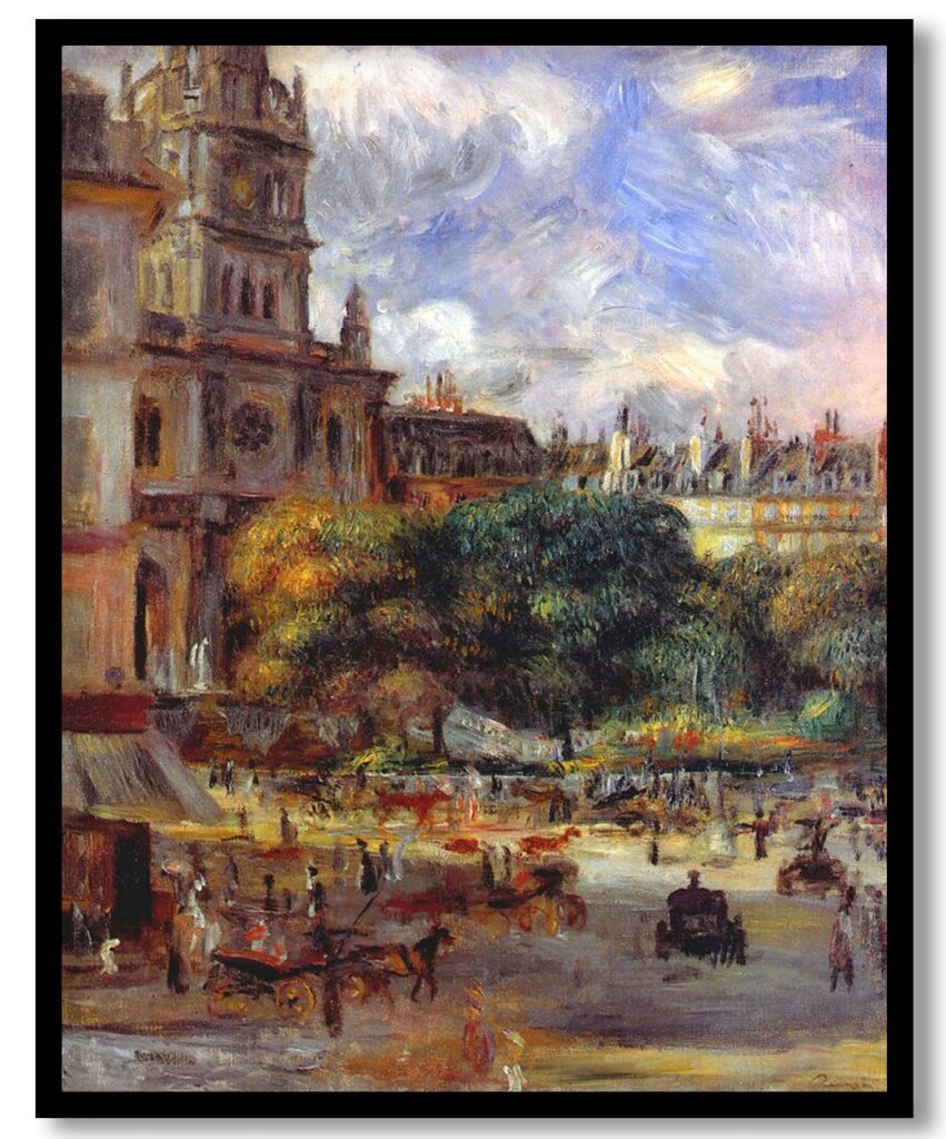 Church of the Holy Trinity in Paris by Pierre Auguste Renoir (1892-1893)