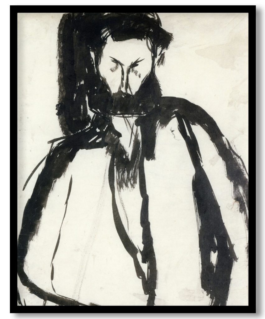 Bearded Man by Amedeo Modigliani (1905)