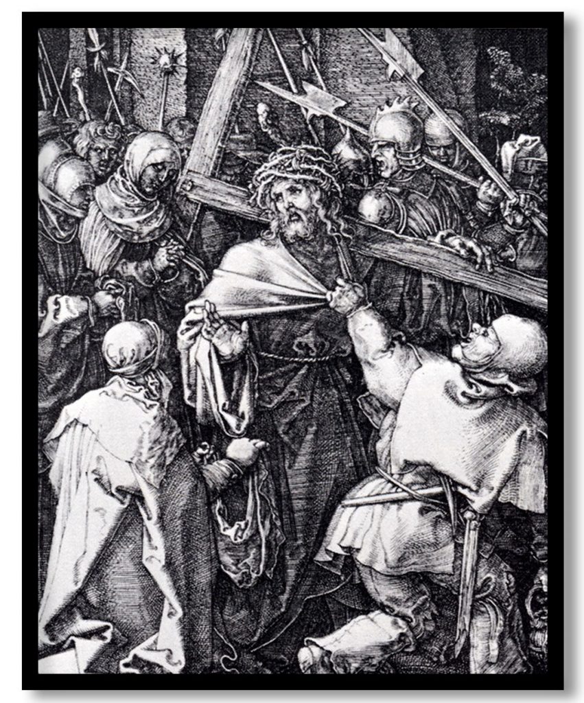 Bearing Of The Cross by Albrecht Durer (1512)