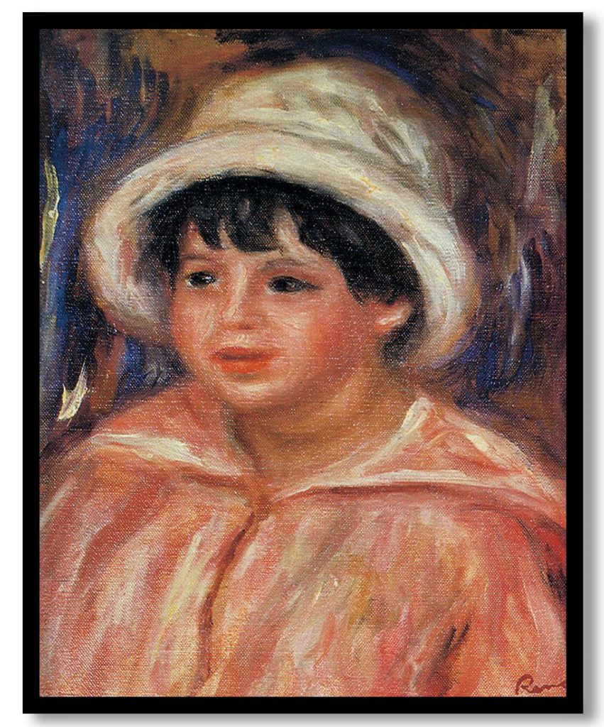 Claude Renoir by Pierre Auguste Renoir (Date Unknown)