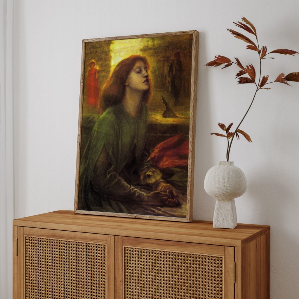 Beata Beatrix by Dante Gabriel Rossetti (1864-1870)