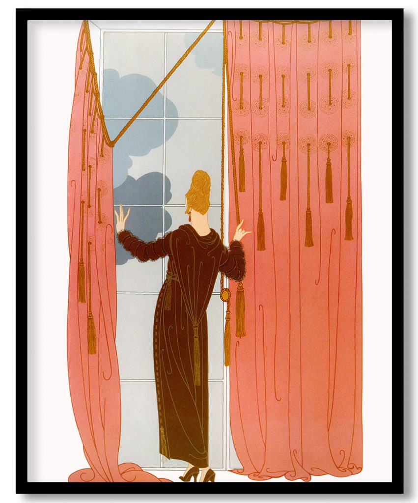 Cloudy Morning by Erte (Date Unknown)