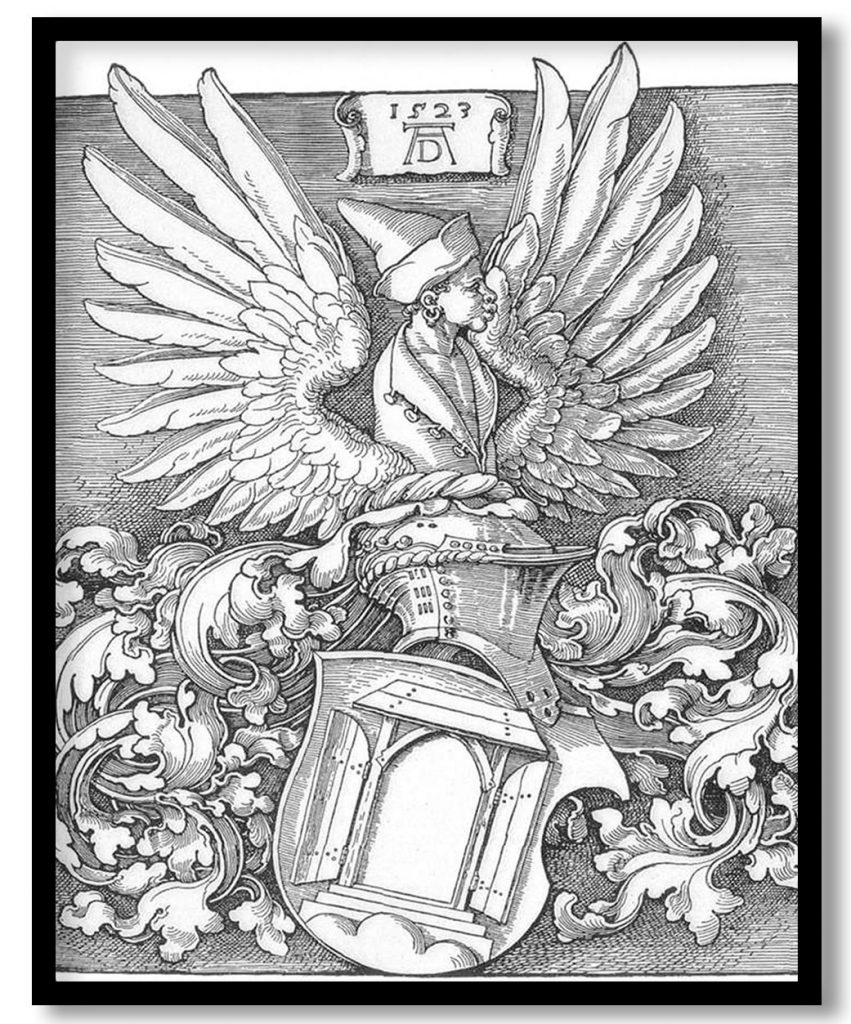 Coat of Arms of the House of Dürer by Albrecht Durer (1523)