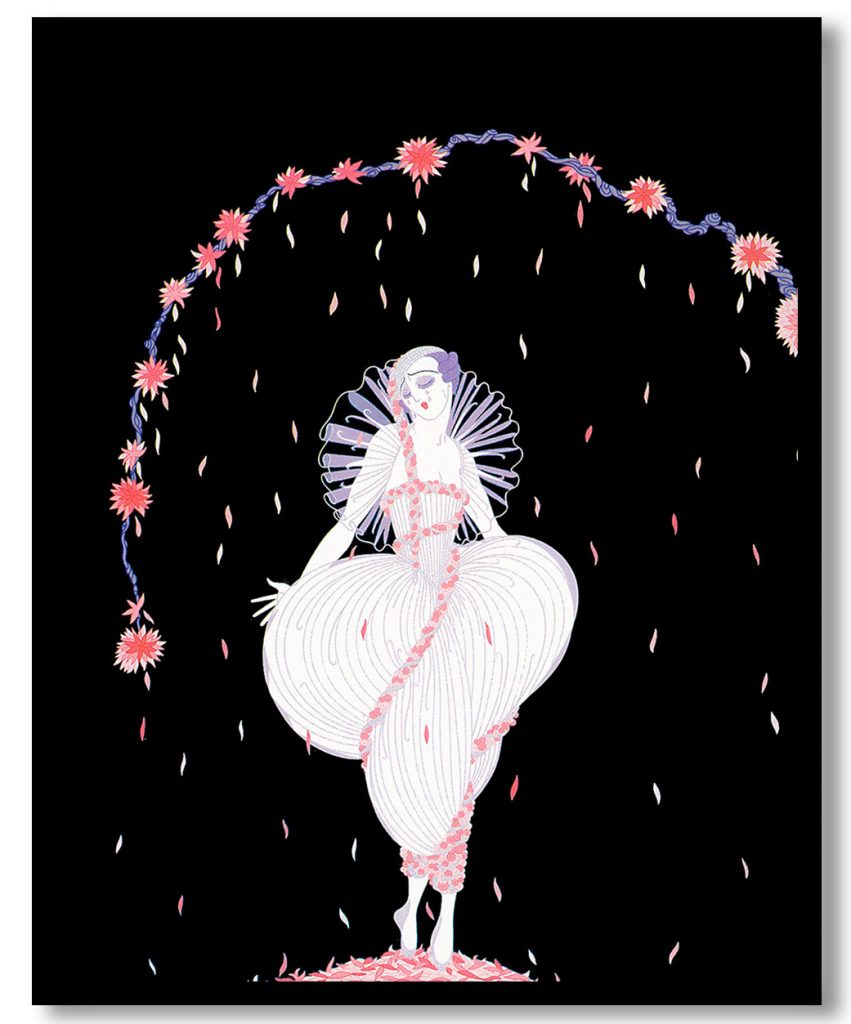 Columbine by Erte (Date Unknown)