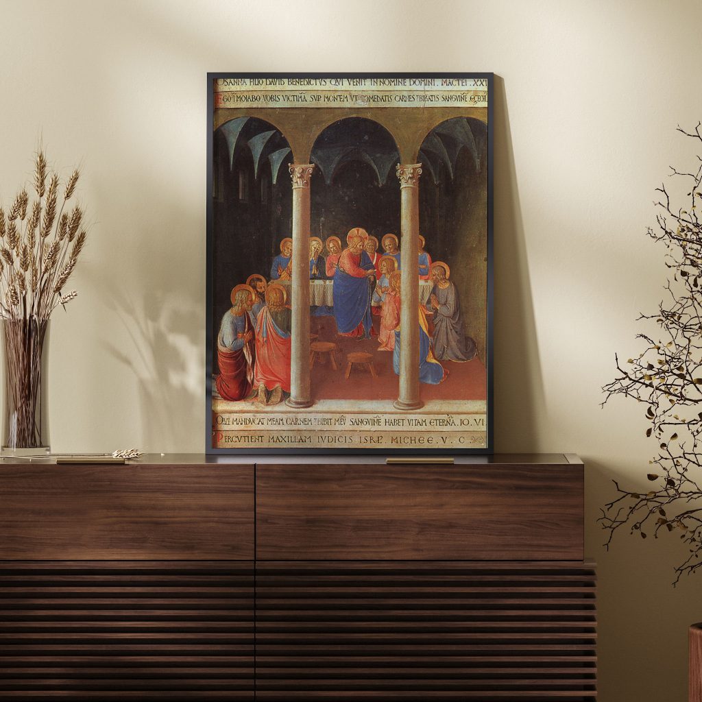 Communion of the Apostles by Fra Angelico (1451-1452)