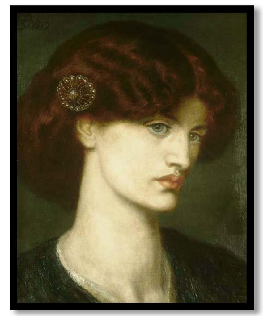 Beatrice by Dante Gabriel Rossetti (1880)