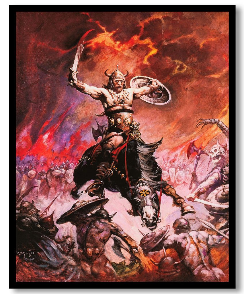 Conan the Conqueror by Frank Frazetta (Date Unknown)