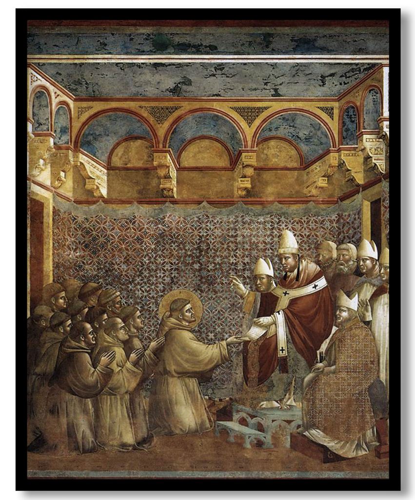 Confirmation of the Rule by Giotto (1297-1299)