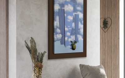 Wall Art | Beautiful world by Rene Magritte (1962) | Small to XXXL