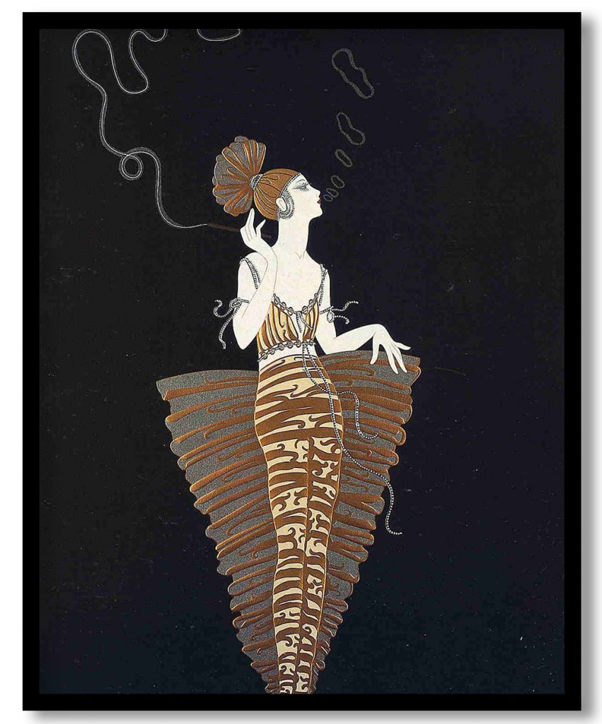 Contessa by Erte (Date Unknown)