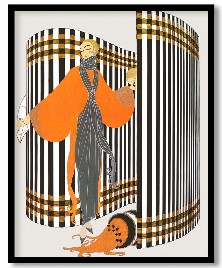 Coquette by Erte (Date Unknown)