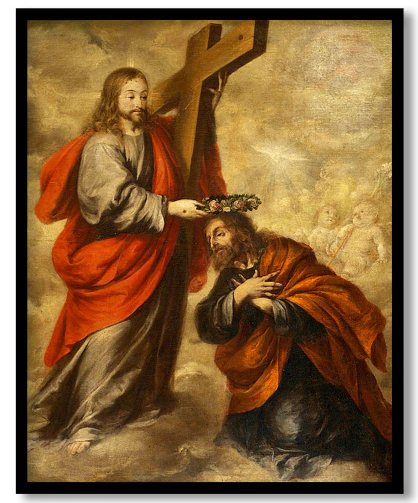 Coronation of San Jose by Juan de Valdes Leal (1668)