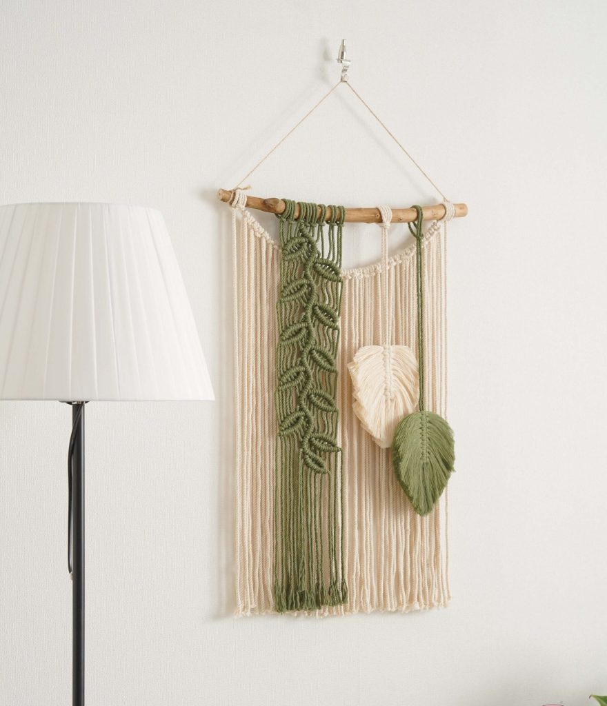 Boho Botanical Macrame Wall Art
