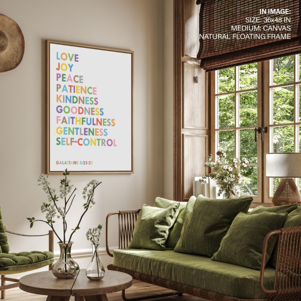 Inspirational Quotes,Bible Verse Wall Decor,Christian Scripture,Nursery