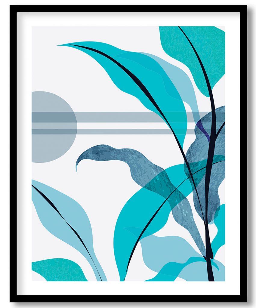 Geometric azure stipule