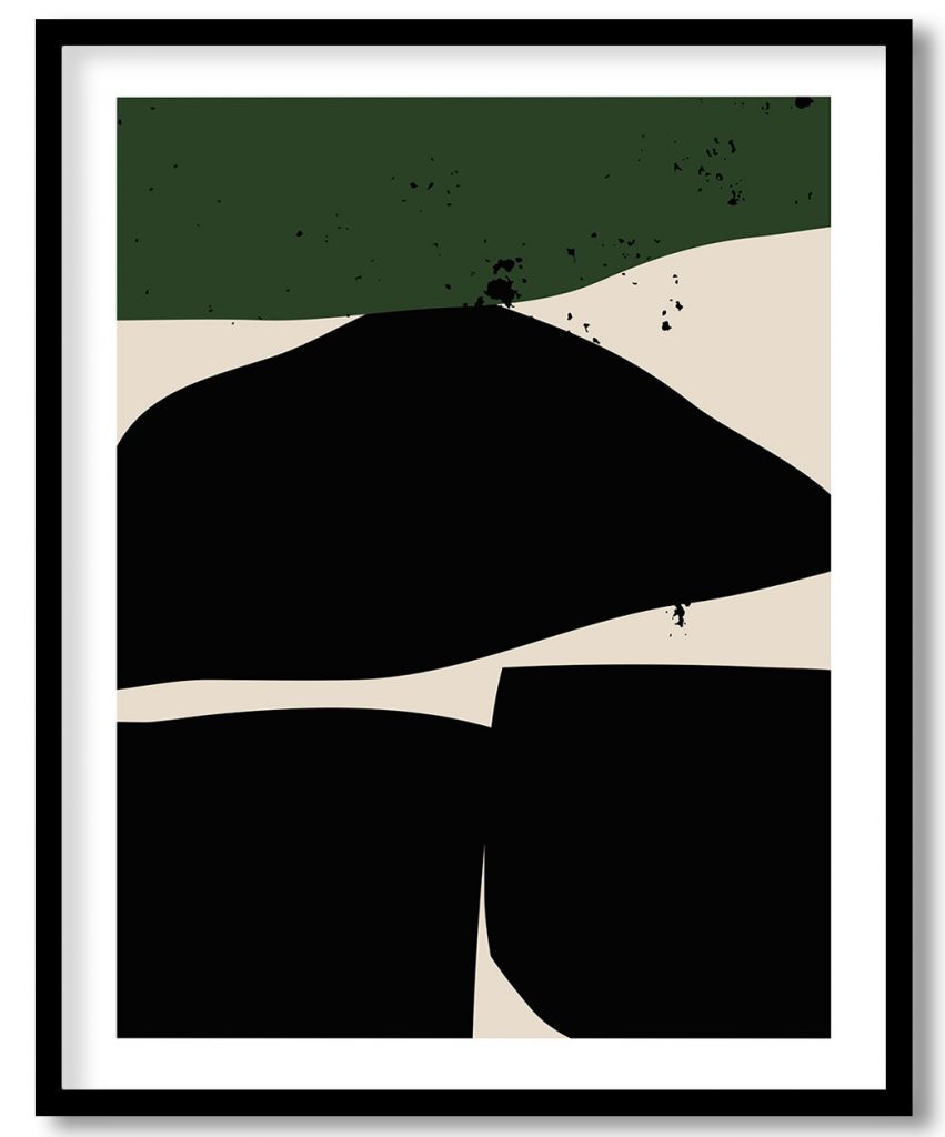 Abstract rock figures