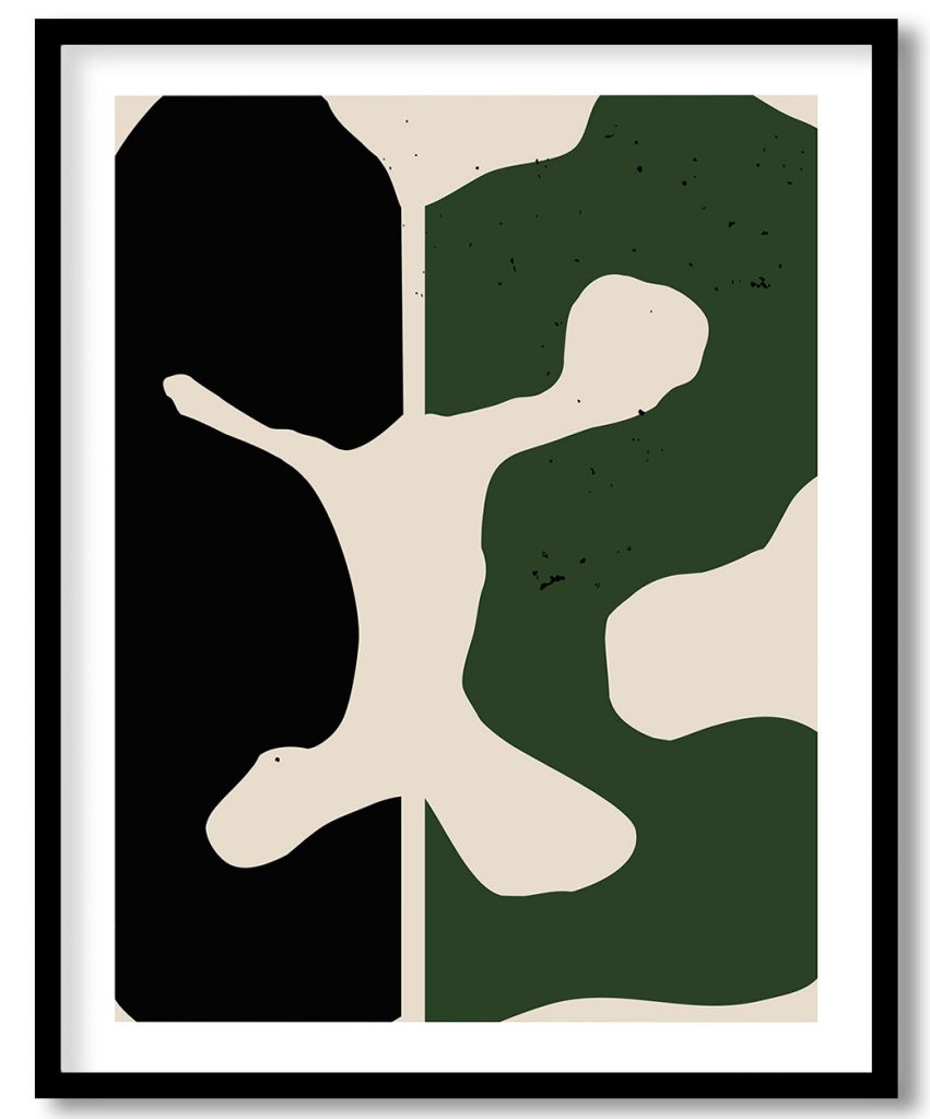 Abstruse wavy strokes