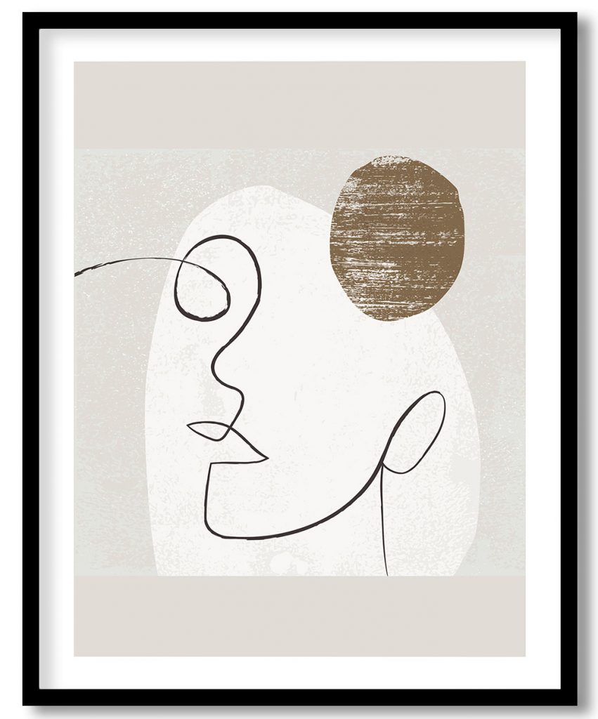 Adolescent line drawing