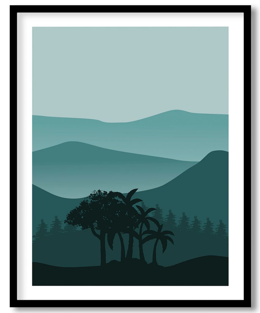 Mountain peak view #01