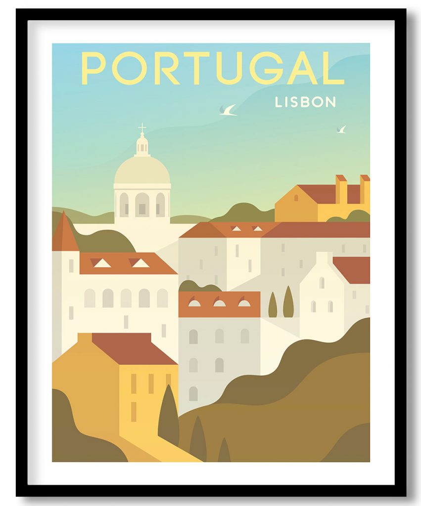Portugal-Vintage Travel Poster