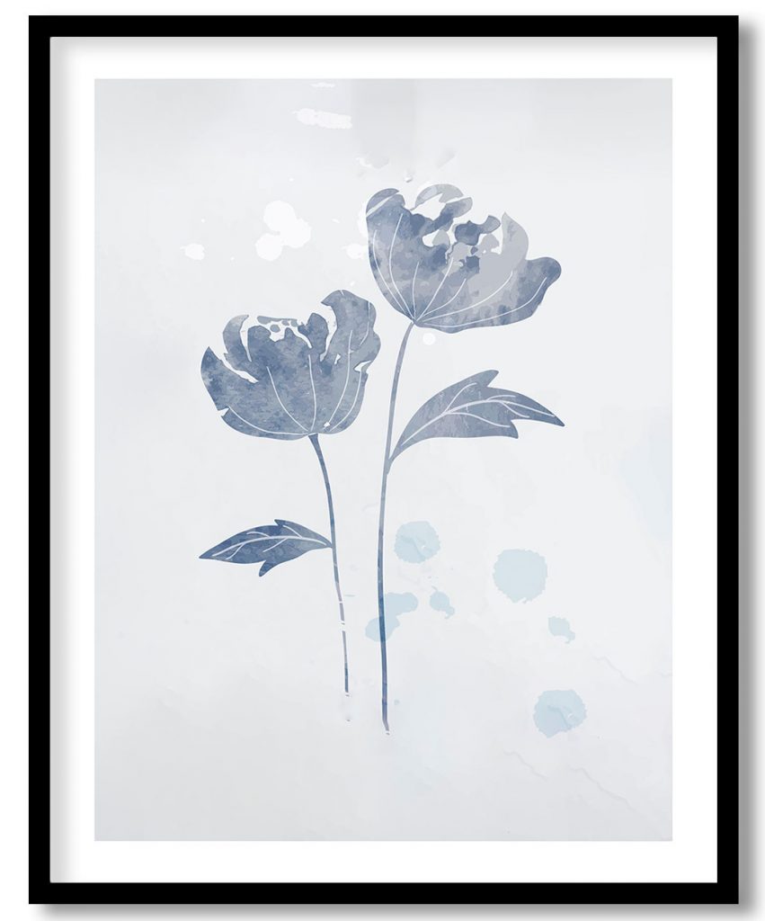 Indigo blossom leaflet