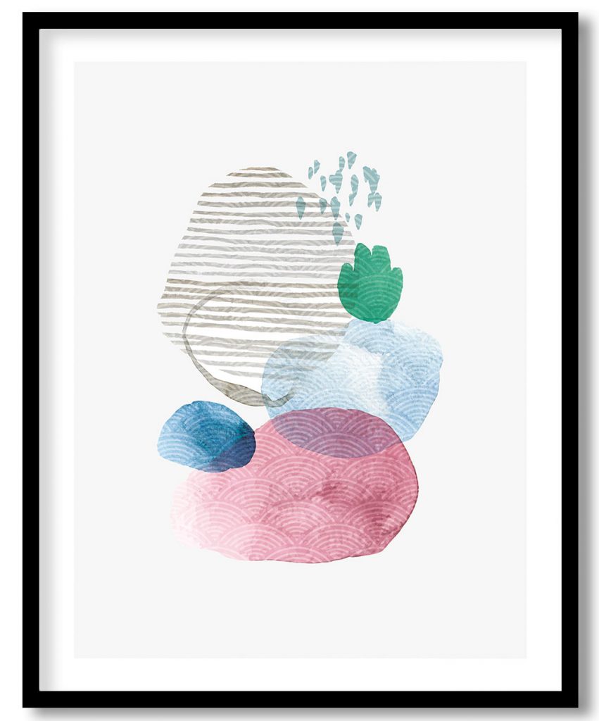 Abstract stone layout #01