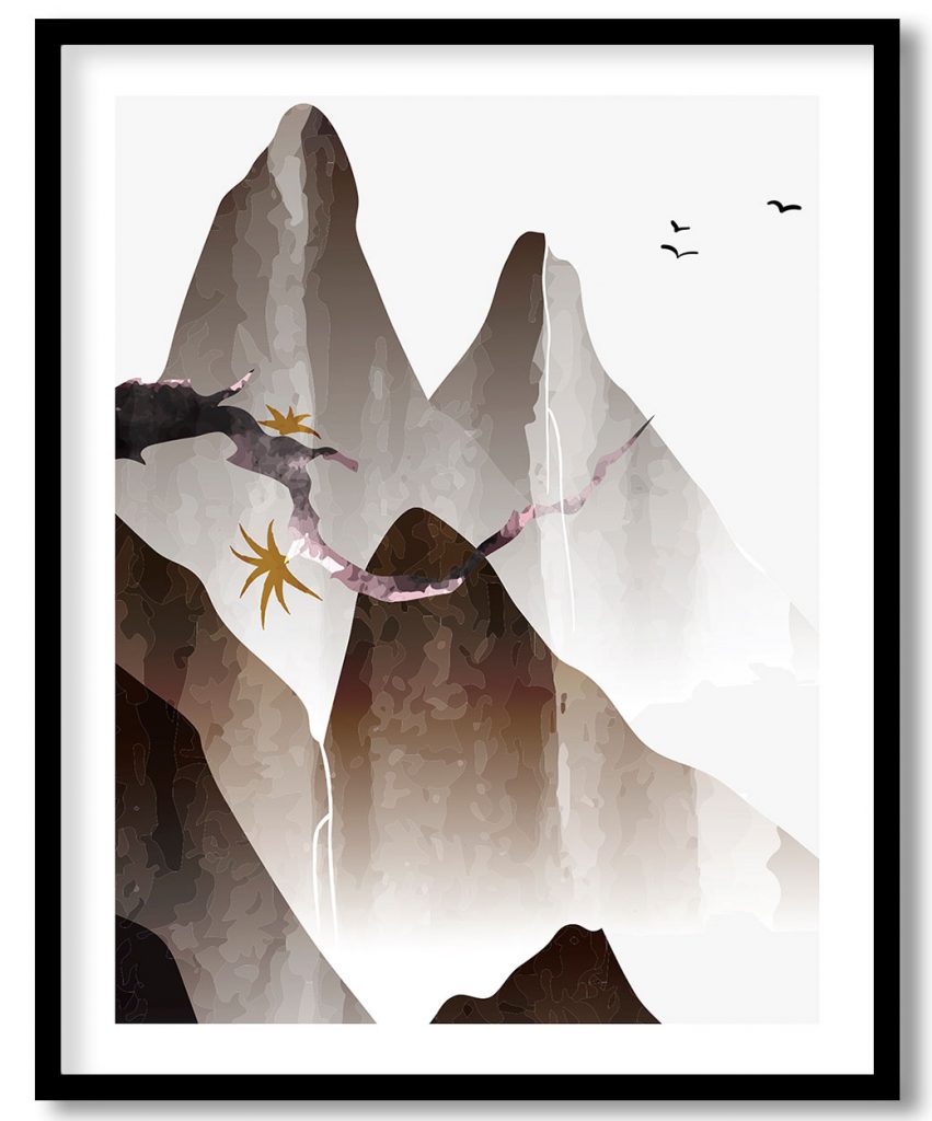 Mountain peak view #03