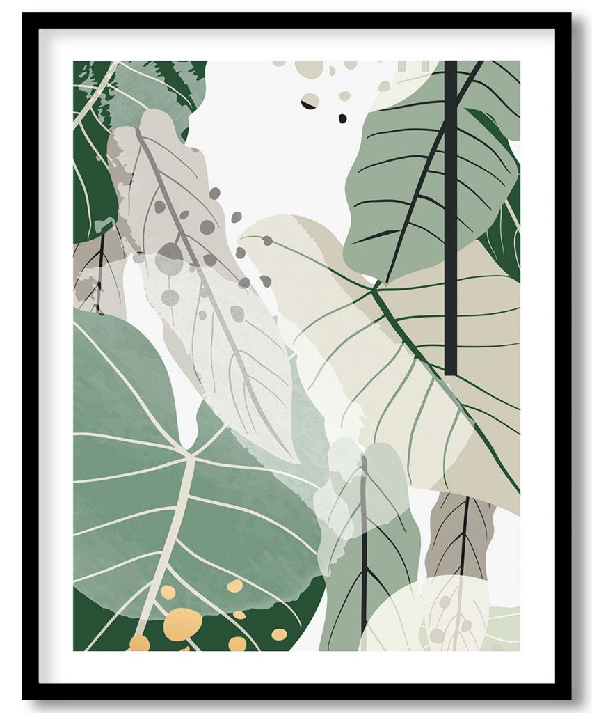 Botanical garden Leaves