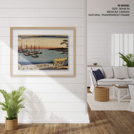 Hampton,Style,Living,Room,Interior,With,Frame,Mockup,,3d,Render