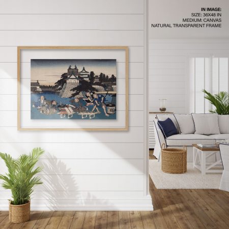 Hampton,Style,Living,Room,Interior,With,Frame,Mockup,,3d,Render