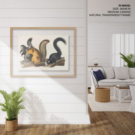 Hampton,Style,Living,Room,Interior,With,Frame,Mockup,,3d,Render