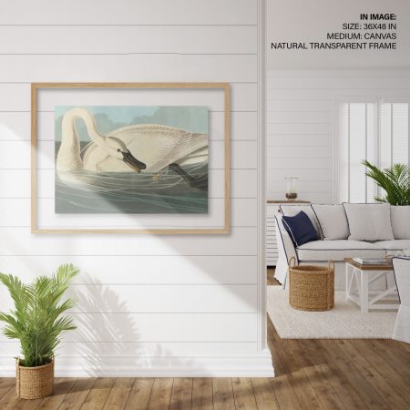 Hampton,Style,Living,Room,Interior,With,Frame,Mockup,,3d,Render