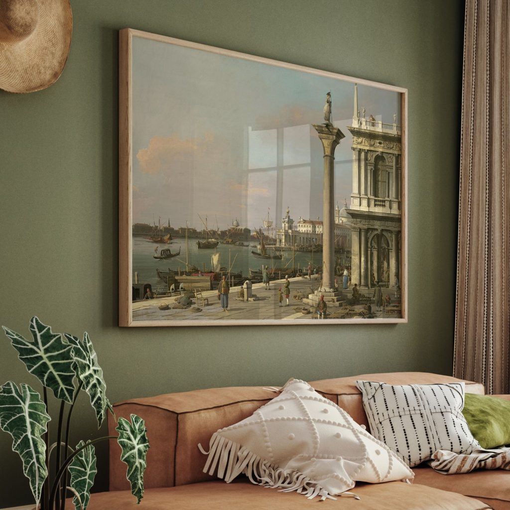 Bacino di S. Marco: From the Piazzetta by Canaletto ( (c. 1750))