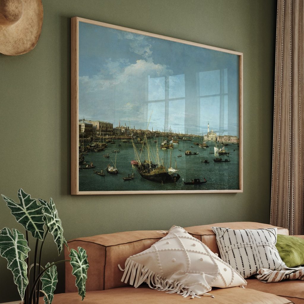 Bacino di San Marco, Venice by Giovanni Antonio Canaletto (about 1738)