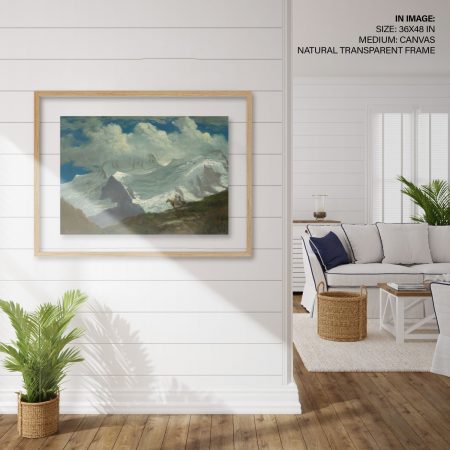 Hampton,Style,Living,Room,Interior,With,Frame,Mockup,,3d,Render