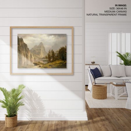 Hampton,Style,Living,Room,Interior,With,Frame,Mockup,,3d,Render