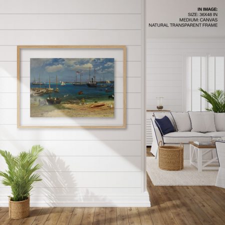 Hampton,Style,Living,Room,Interior,With,Frame,Mockup,,3d,Render