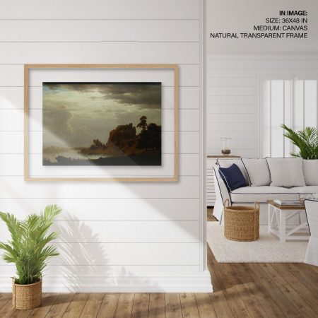 Hampton,Style,Living,Room,Interior,With,Frame,Mockup,,3d,Render